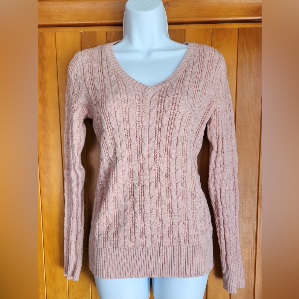 St. John's Bay Peach/Coral Sweater